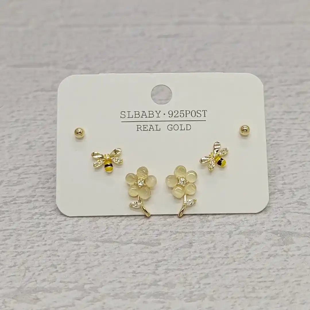 SET ABEJA CELESTE
