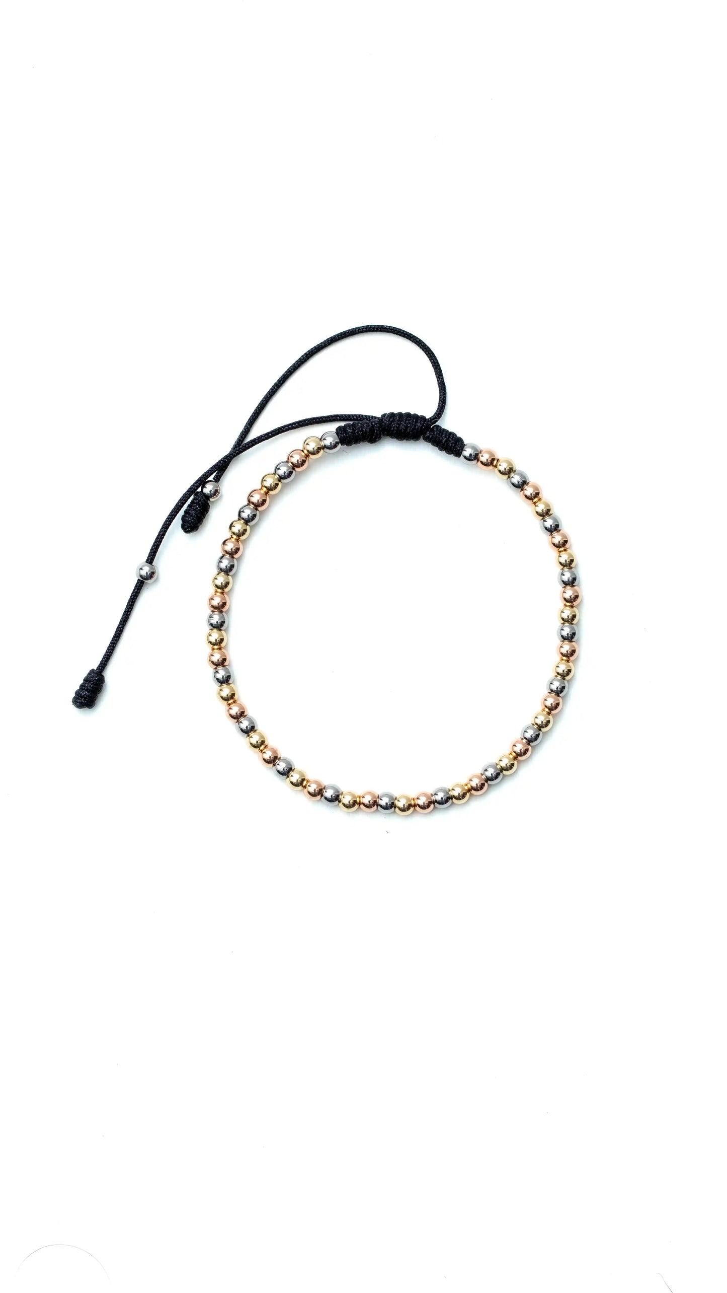 PULSERA OSLO TRES OROS