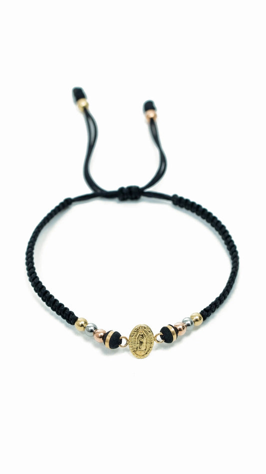 PULSERA LORCA TRES OROS