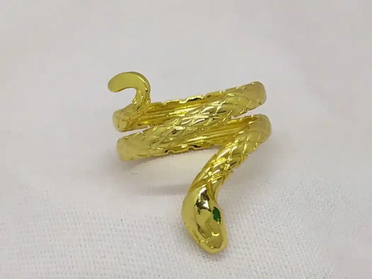 ANILLO SERPIENTE CON ACABADOS