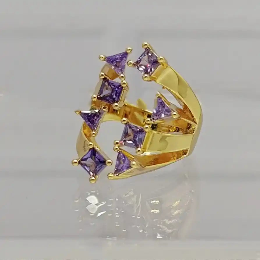 ANILLO DE 8 PIEDRAS