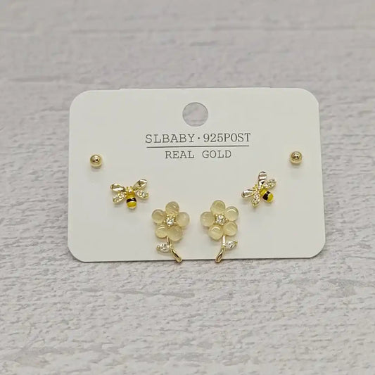 SET ABEJA CELESTE