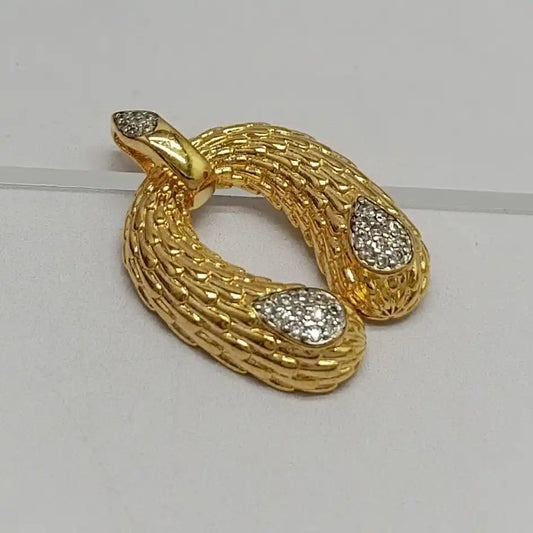 DIJE PIEL DE SERPIENTE