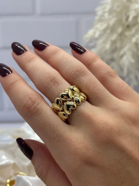 ANILLO CORAZONES PEQUEÑOS